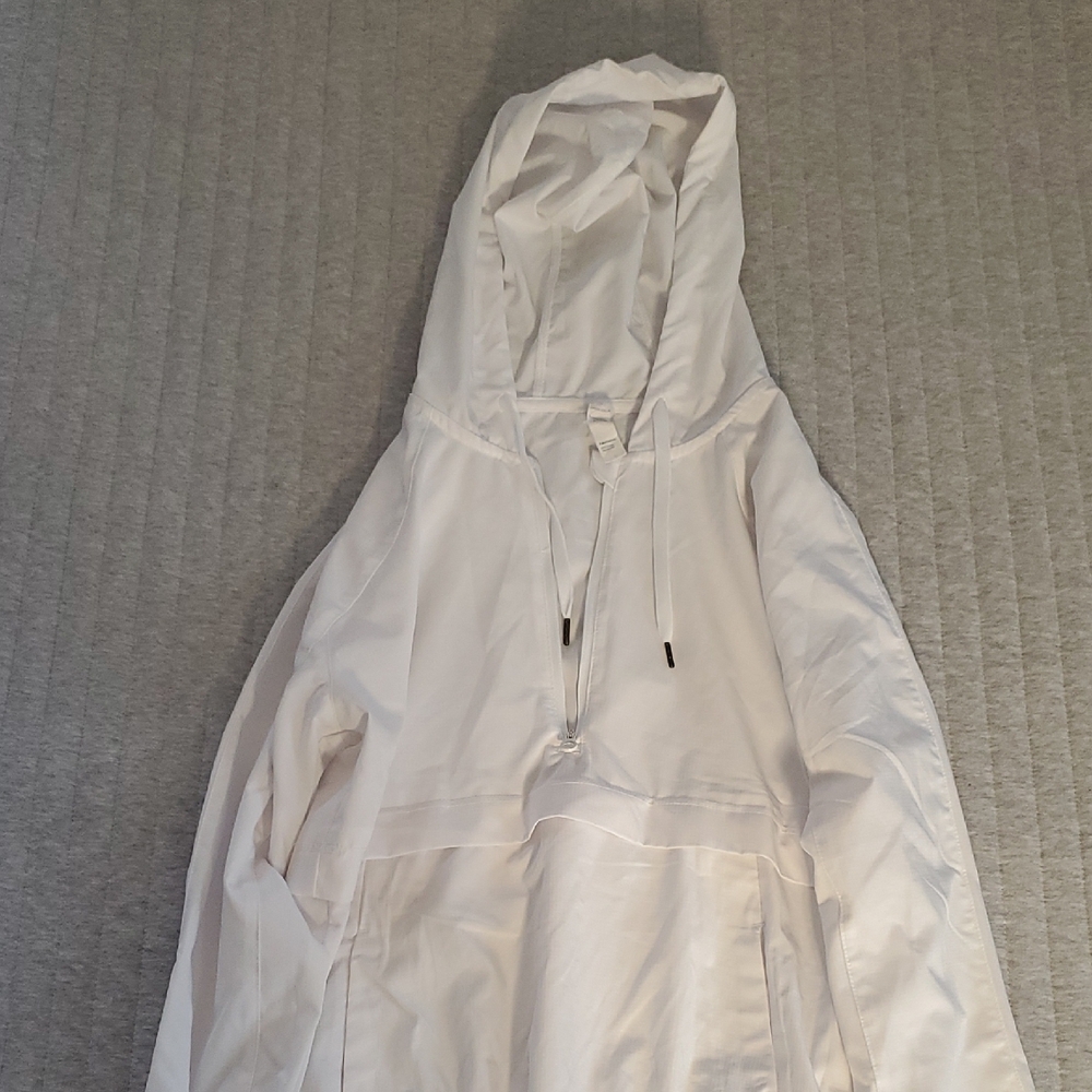 Layer 8 Women's Cream Hooded Utility Jacket
